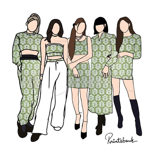 Trending Batik Print Fabric Trending Batik Print Fabric