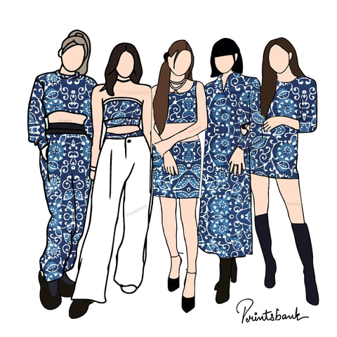 Trending Batik Print Fabric Trending Batik Print Fabric