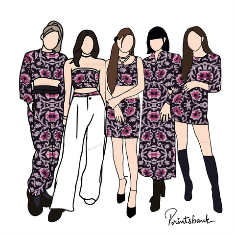 Trending Batik Print Fabric Trending Batik Print Fabric