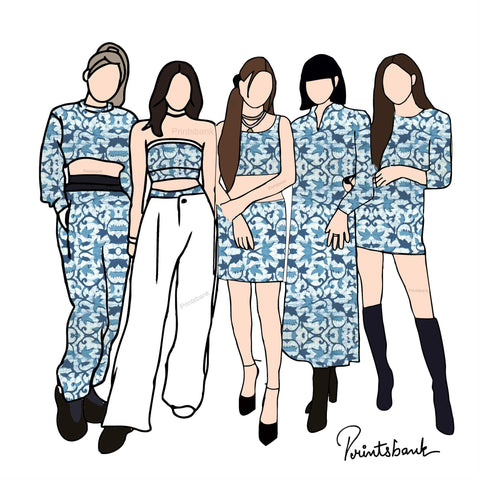 Trending Batik Print Fabric Trending Batik Print Fabric