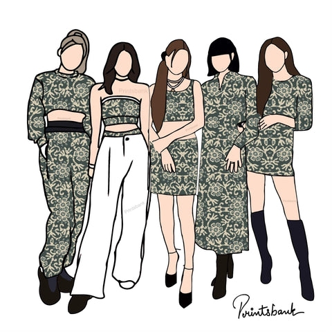 Trending Batik Print Fabric Trending Batik Print Fabric