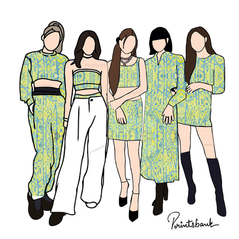 Trending Batik Print Fabric Trending Batik Print Fabric