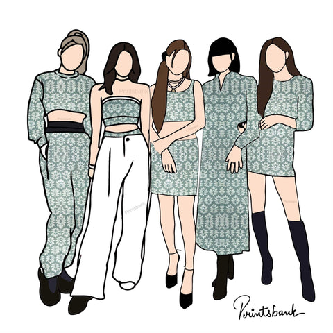 Trending Batik Print Fabric Trending Batik Print Fabric