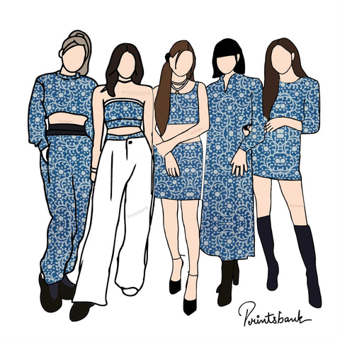 Trending Batik Print Fabric Trending Batik Print Fabric