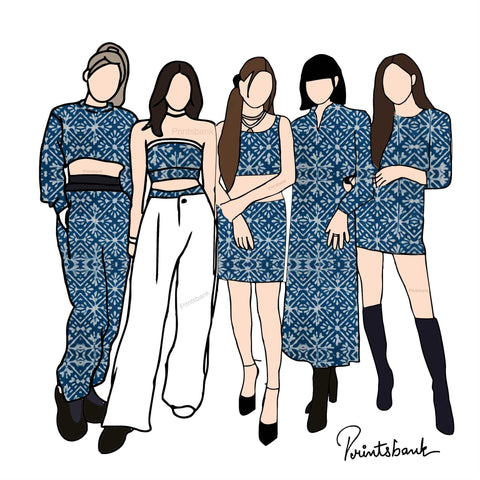 Trending Batik Print Fabric Trending Batik Print Fabric