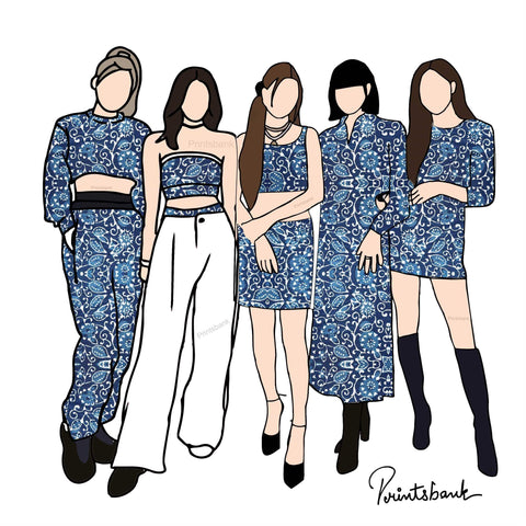 Trending Batik Print Fabric Trending Batik Print Fabric