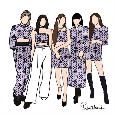 Trending Batik Print Fabric Trending Batik Print Fabric