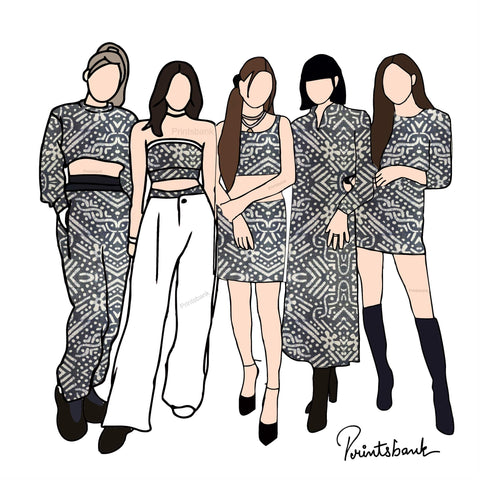 Trending Batik Print Fabric Trending Batik Print Fabric