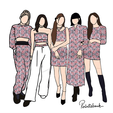 Trending Batik Print Fabric Trending Batik Print Fabric