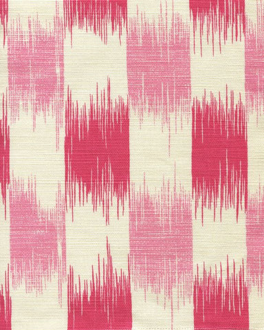 Hot Pink Beige Color Ikat Digital Printed Fabric Material Hot Pink Beige Color Ikat Digital Printed Fabric Material