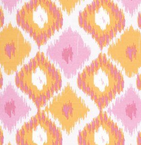 Peach Pink Ikat Digital Printed Fabric Material Peach Pink Ikat Digital Printed Fabric Material