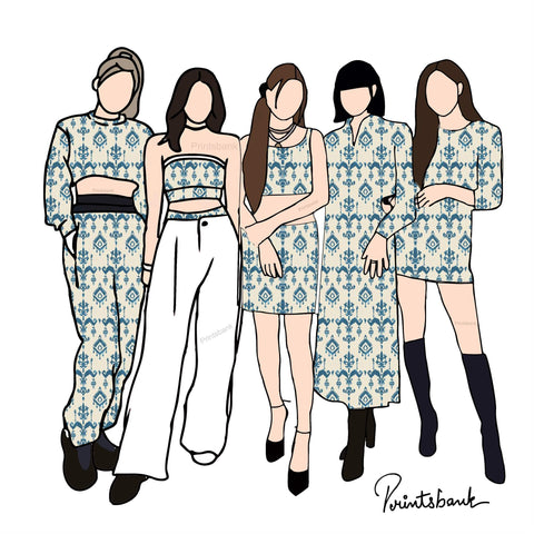 IKAT PRINT FABRIC IKAT PRINT FABRIC