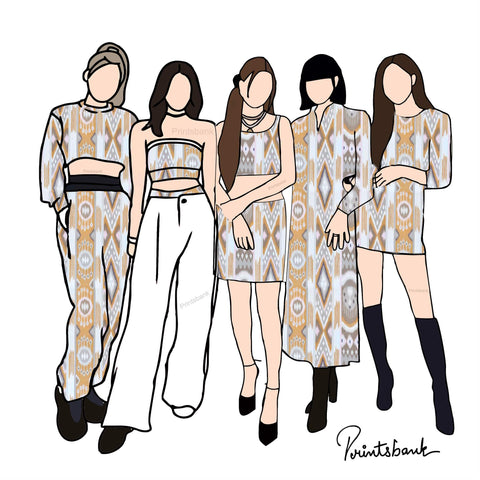 IKAT PRINT FABRIC IKAT PRINT FABRIC