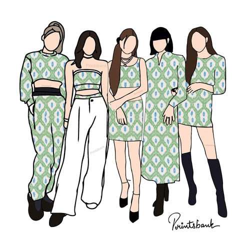 IKAT PRINT FABRIC IKAT PRINT FABRIC