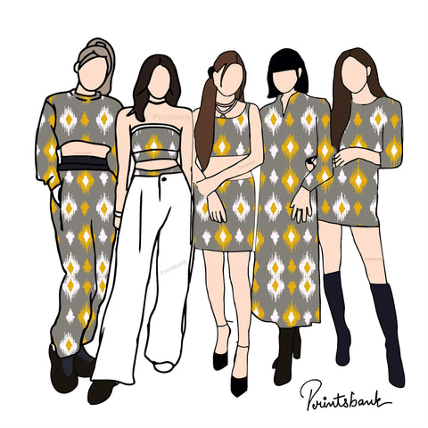 IKAT PRINT FABRIC IKAT PRINT FABRIC