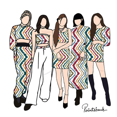 IKAT PRINT FABRIC IKAT PRINT FABRIC