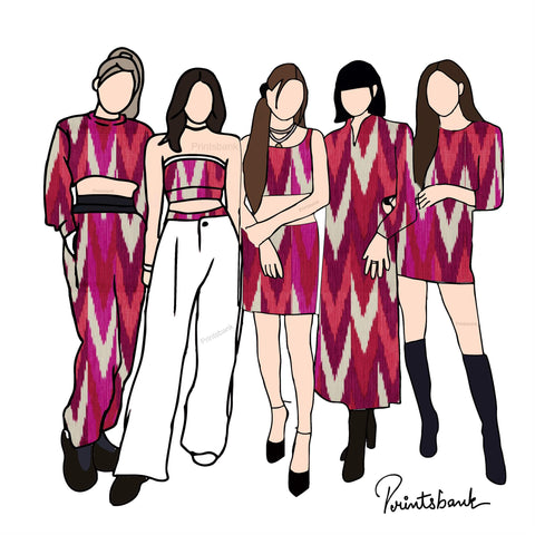 IKAT PRINT FABRIC IKAT PRINT FABRIC