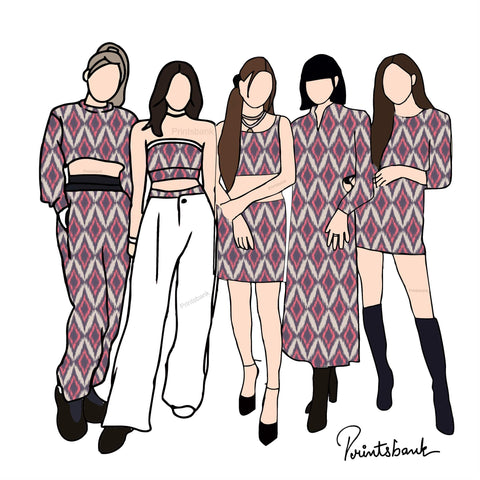 IKAT PRINT FABRIC IKAT PRINT FABRIC