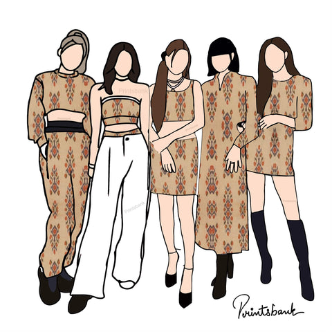 IKAT PRINT FABRIC IKAT PRINT FABRIC