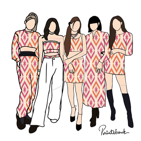 IKAT PRINT FABRIC IKAT PRINT FABRIC