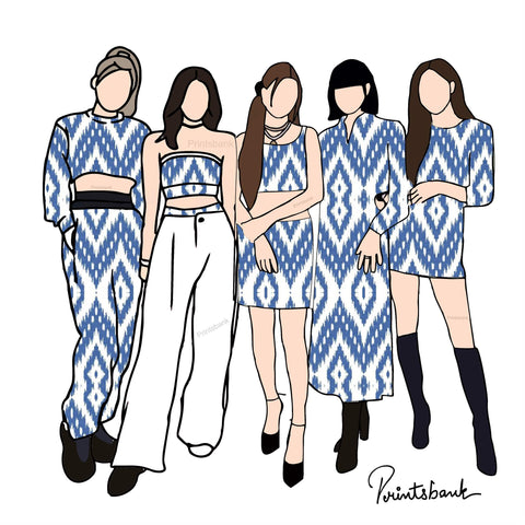 IKAT PRINT FABRIC IKAT PRINT FABRIC