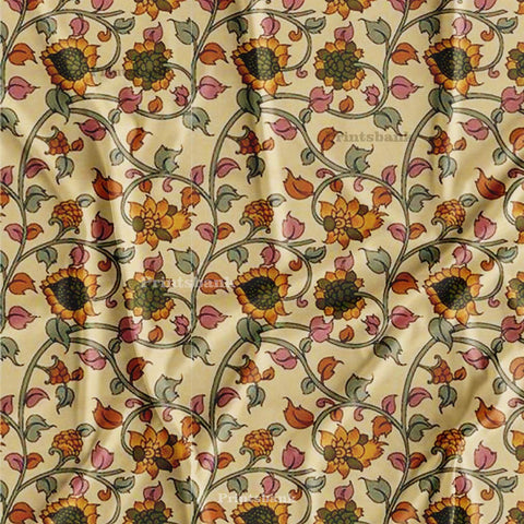 Trending Kalamkari Print Fabric Trending Kalamkari Print Fabric