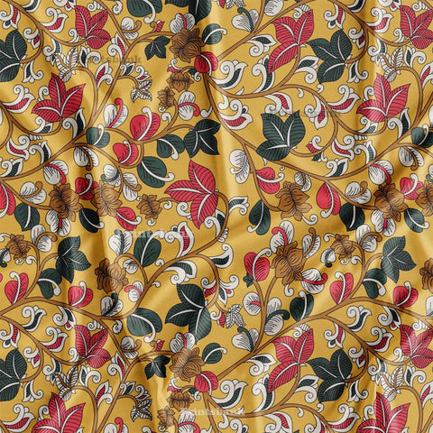 Trending Kalamkari Print Fabric Trending Kalamkari Print Fabric