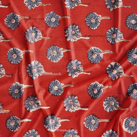 Trending Kalamkari Print Fabric Trending Kalamkari Print Fabric