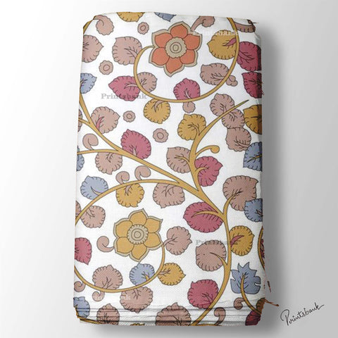 Trending Kalamkari Print Fabric Trending Kalamkari Print Fabric