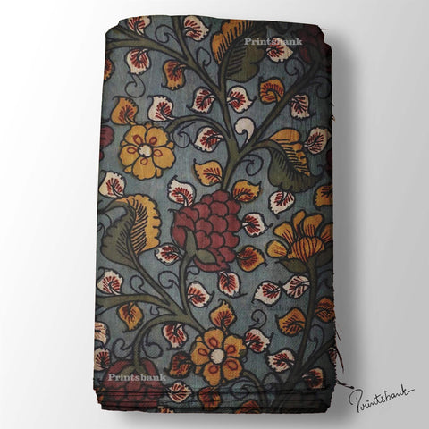 Trending Kalamkari Print Fabric Trending Kalamkari Print Fabric