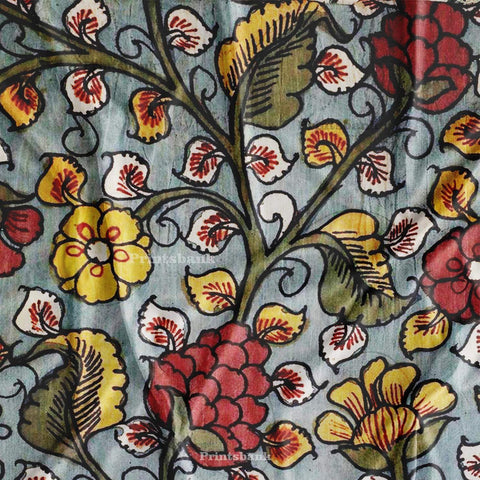 Trending Kalamkari Print Fabric Trending Kalamkari Print Fabric