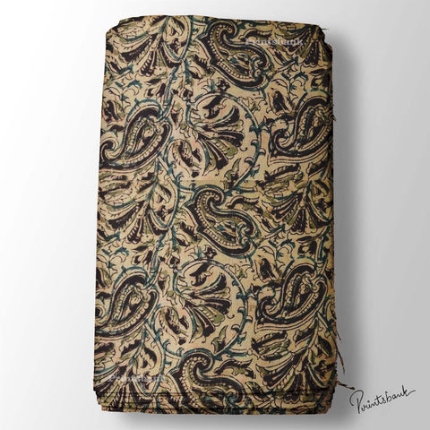 Trending Kalamkari Print Fabric Trending Kalamkari Print Fabric