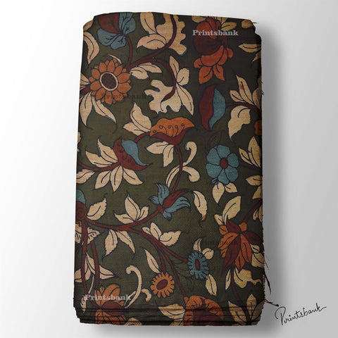 Trending Kalamkari Print Fabric Trending Kalamkari Print Fabric