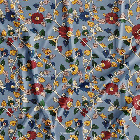 Trending Kalamkari Print Fabric Trending Kalamkari Print Fabric