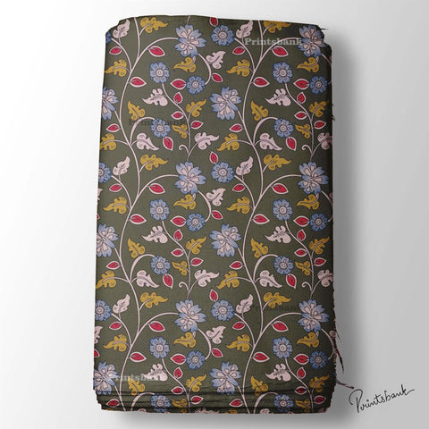 Trending Kalamkari Print Fabric Trending Kalamkari Print Fabric