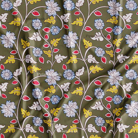 Trending Kalamkari Print Fabric Trending Kalamkari Print Fabric
