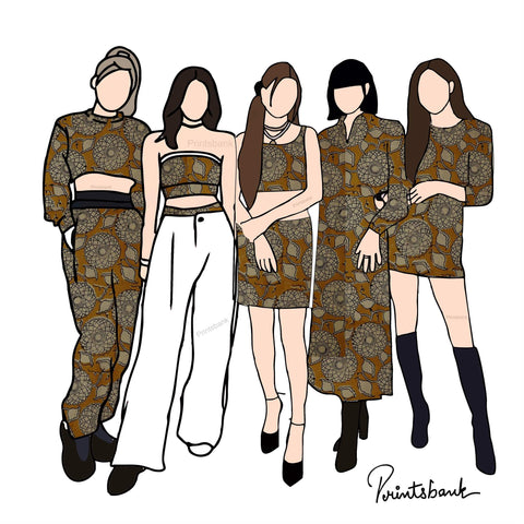 Trending Kalamkari Print Fabric Trending Kalamkari Print Fabric