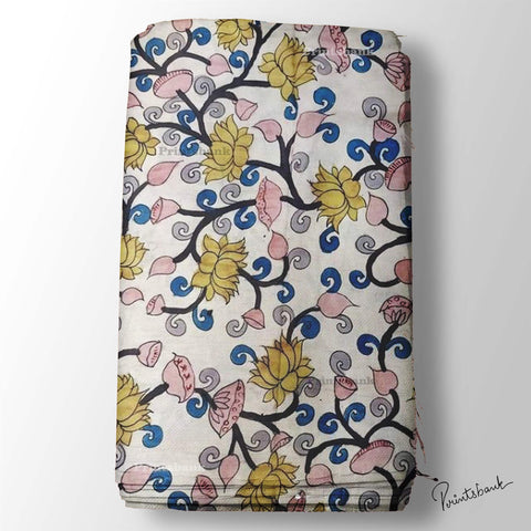 Trending Kalamkari Print Fabric Trending Kalamkari Print Fabric