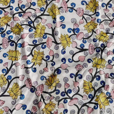 Trending Kalamkari Print Fabric Trending Kalamkari Print Fabric