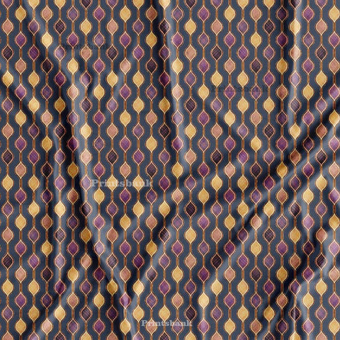 Dark Gray Geometrical Pattern For Dresses Dark Gray Geometrical Pattern For Dresses