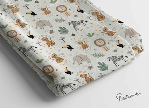 Offer! Kids Soft Digital Cotton Fabric Multipurpose