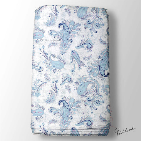 Paisley Print Fabric for kurti