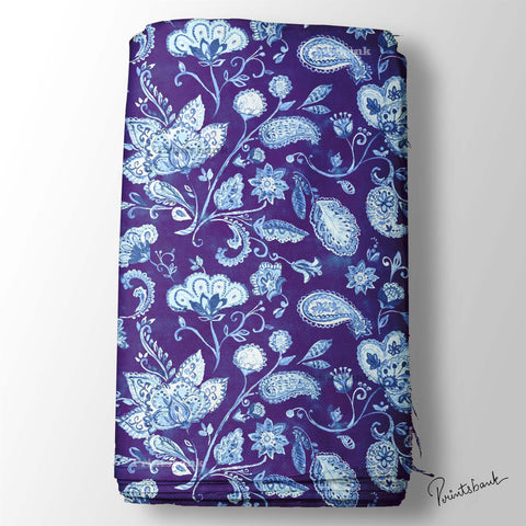 Paisley Print Fabric Wholesale foror gown
