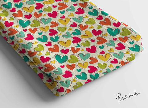 Offer! Kids Soft Digital Cotton Fabric Multipurpose