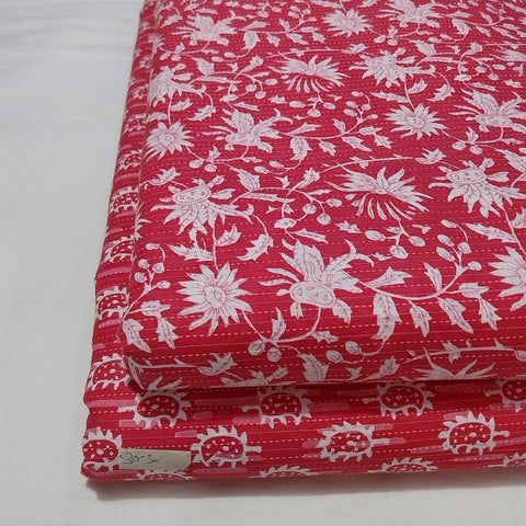 OFFER! 100% Pure Cotton Doria Work Digital Fabric Top & Bottom Set