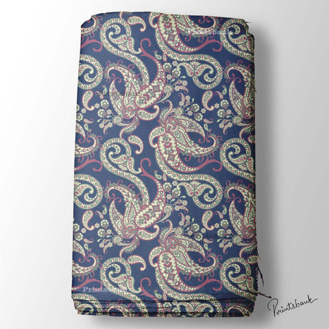 Paisley Print Fabric Wholesale