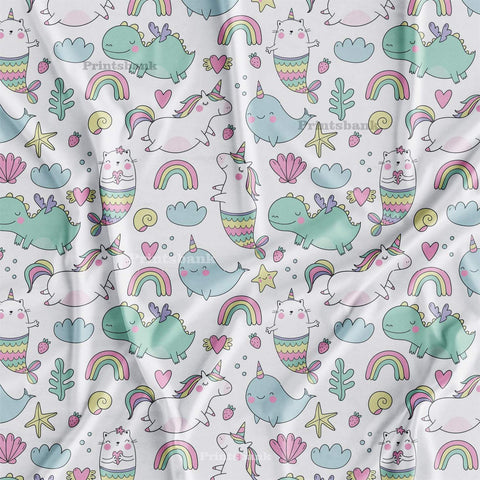 Baby Kids Printed Fabric