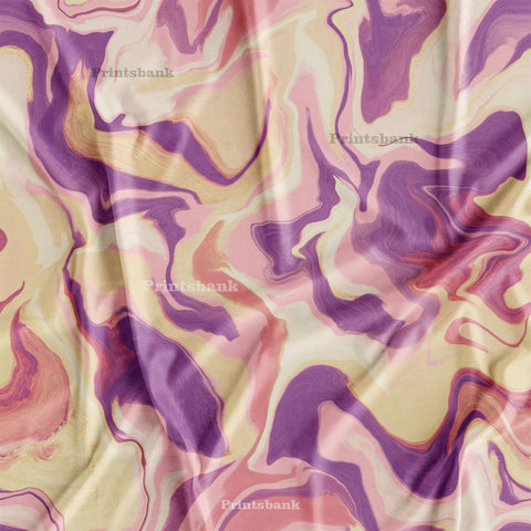 SALE! Digital Printed Bright Silk Satin Kurti, Gown, Top, Cord-Set Multipurpose Fabric