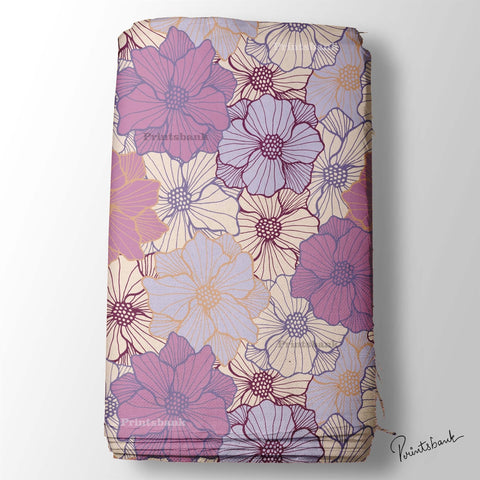 Floral Digital Printed Fabric Wholesaler