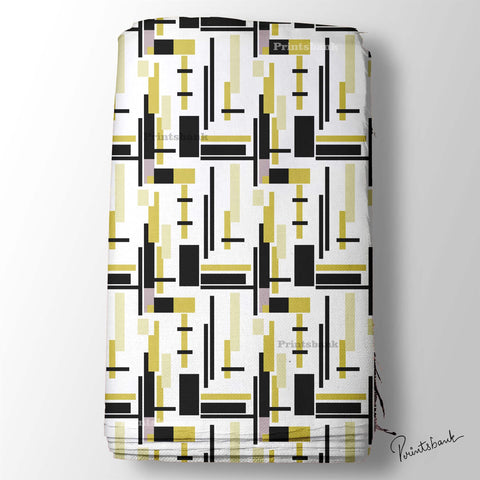 Abstract Printed Fabric